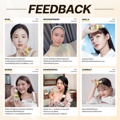 Lightweight sun ampoule for daily use