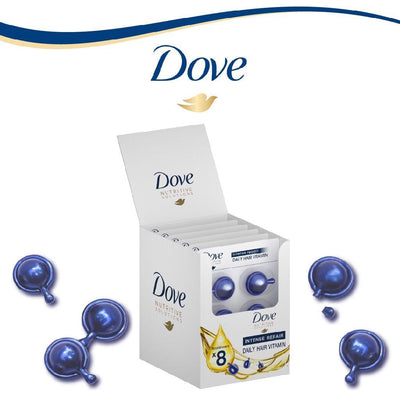 Nourishing hair with Dove Intense Repair Vitamin