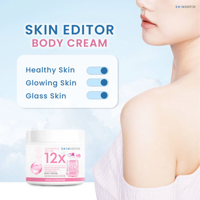 Skin Editor body cream with berry extracts
