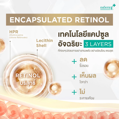 Gentle retinol night serum for sensitive skin