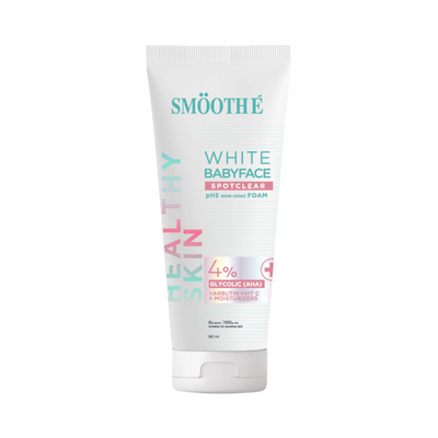 Smooth E glow-enhancing facial foam