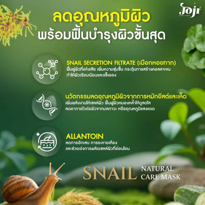 Joji Snail Gold Mask 10-Sheet