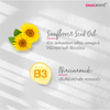 Sunflower Oil nourishes and protects the skin barrier