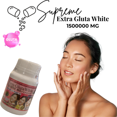 Supreme Extra Gluta White 1500000 mg Glutathione