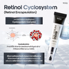 Cooling applicator eye serum for smooth skin