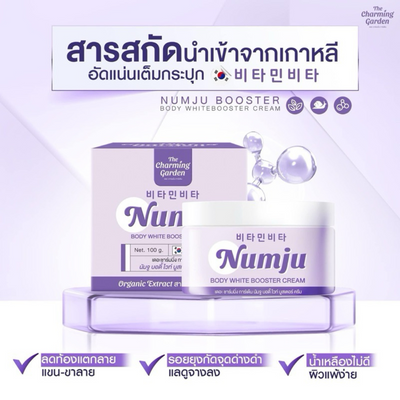 The Charming Garden Numju Body White Booster Cream