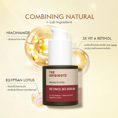 The Originote Retinol and Niacinamide serum