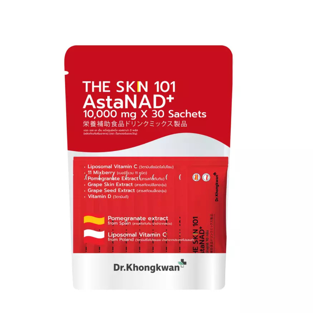 The Skin 101 AstaNAD Plus antioxidant drink sachets