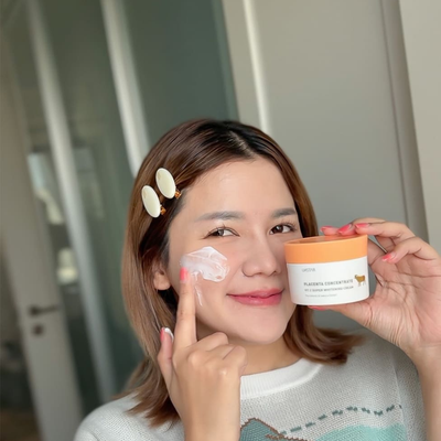 Ustar Placenta Concentrate cream product packaging