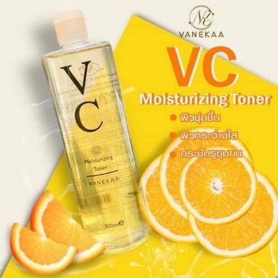 Natural glow with Vanekaa VC Toner