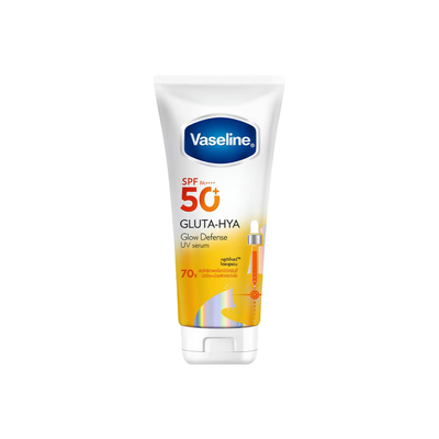 Vaseline glow defense SPF50 UV serum