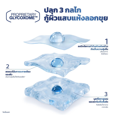Vaseline Glycoxome Complex for skin barrier repair