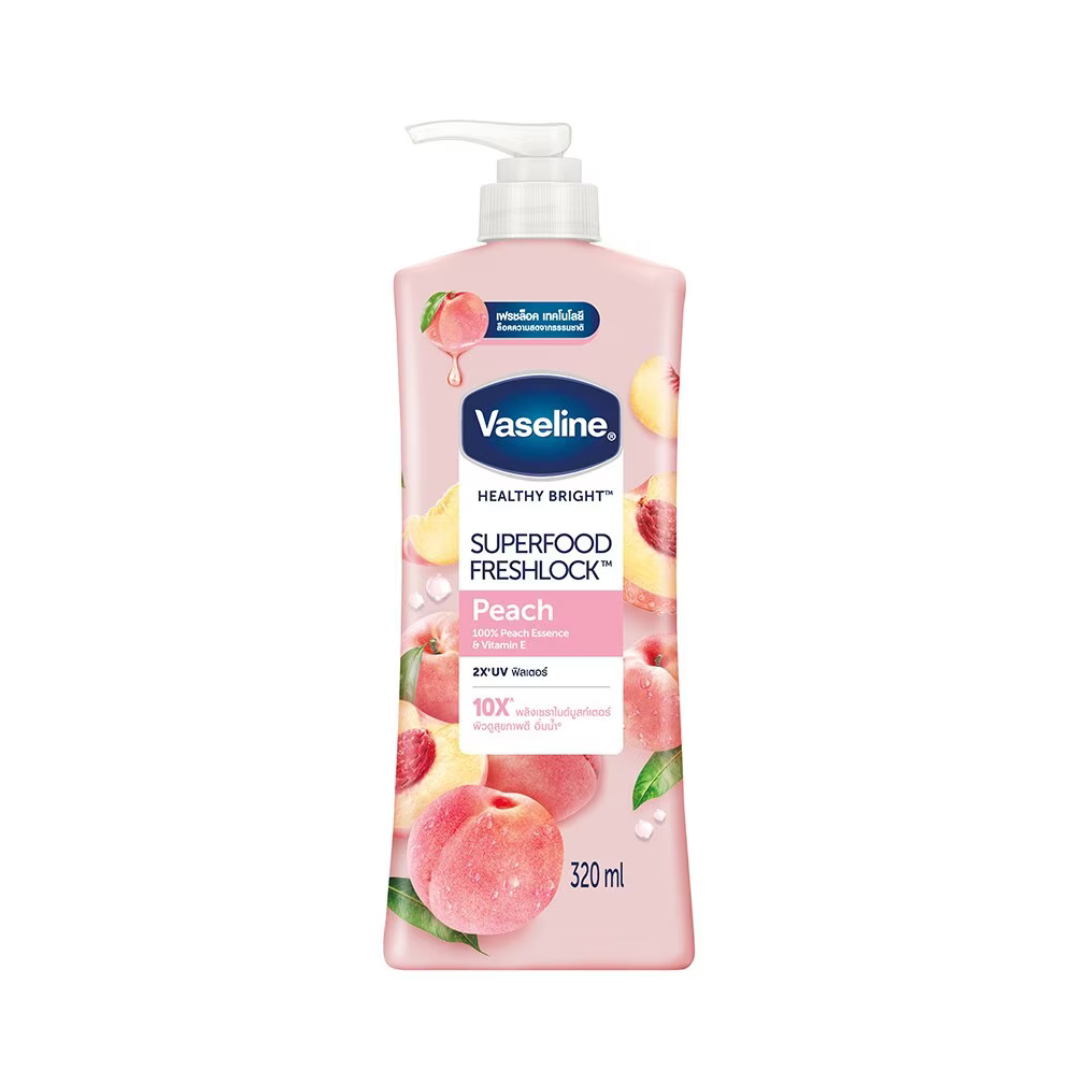 Vaseline Healthy Bright Superfood Freshlock lotion bottle