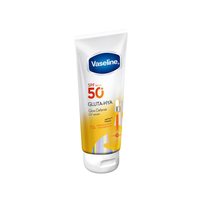 Vaseline radiant skin UV serum product