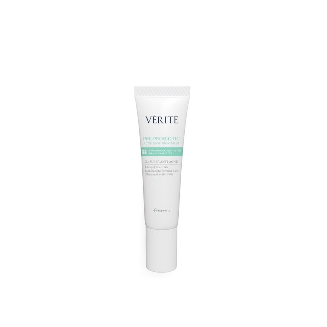 Verite gentle non drying acne treatment for sensitive skin