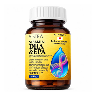 VISTRA Sesamin DHA and EPA omega-3 fish oil