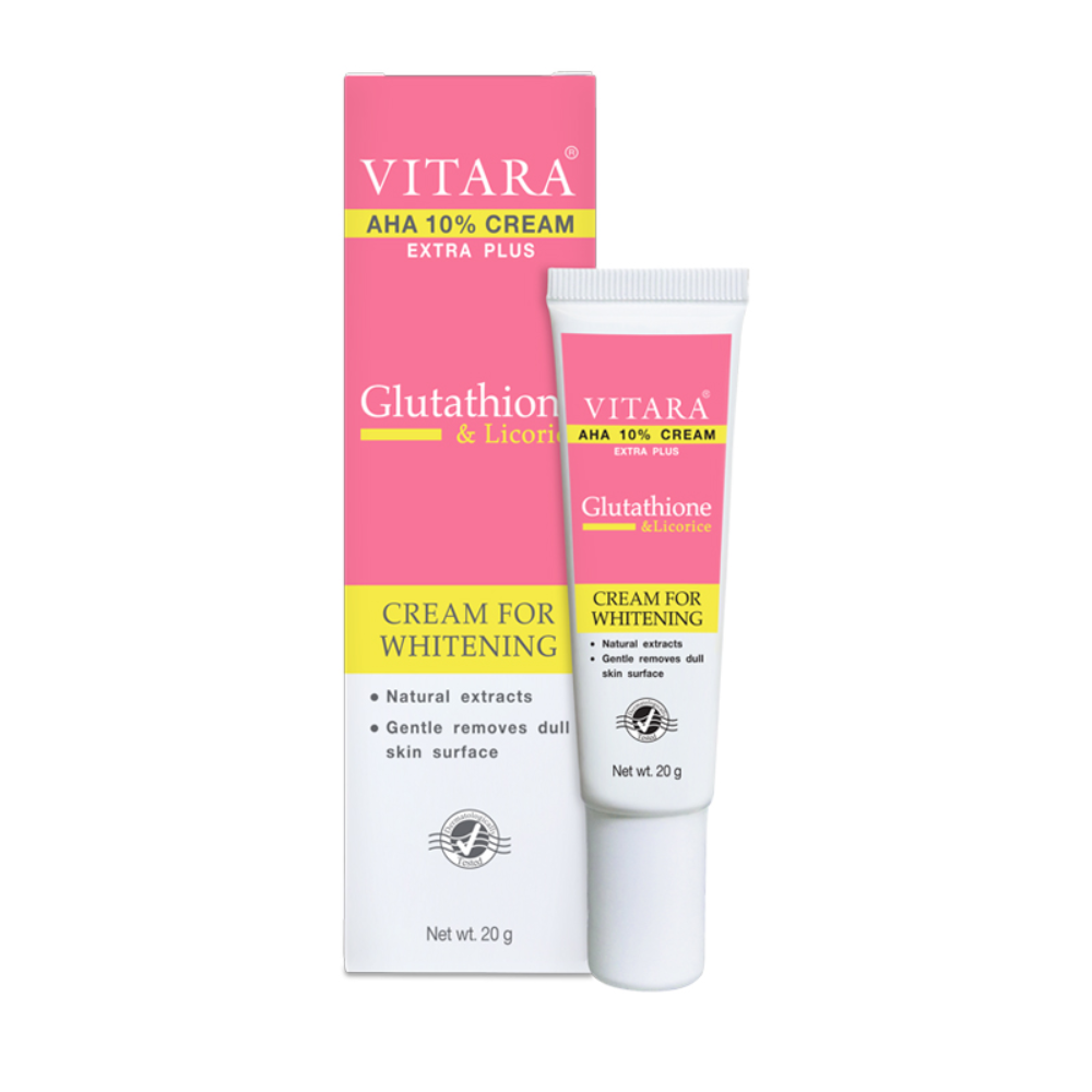 Vitara AHA 10% Cream for skin brightening