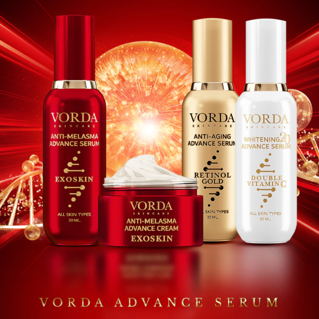 Vorda Advanced Skincare Bundle for Radiant and Youthful Skin