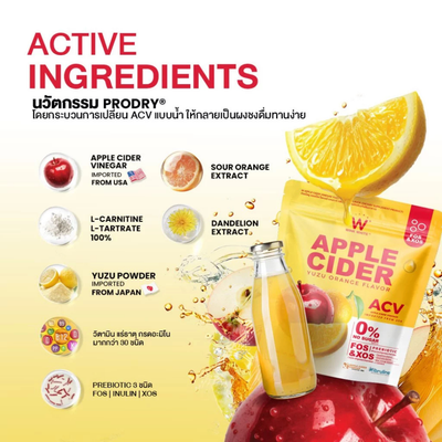 Wink White ACV apple flavor