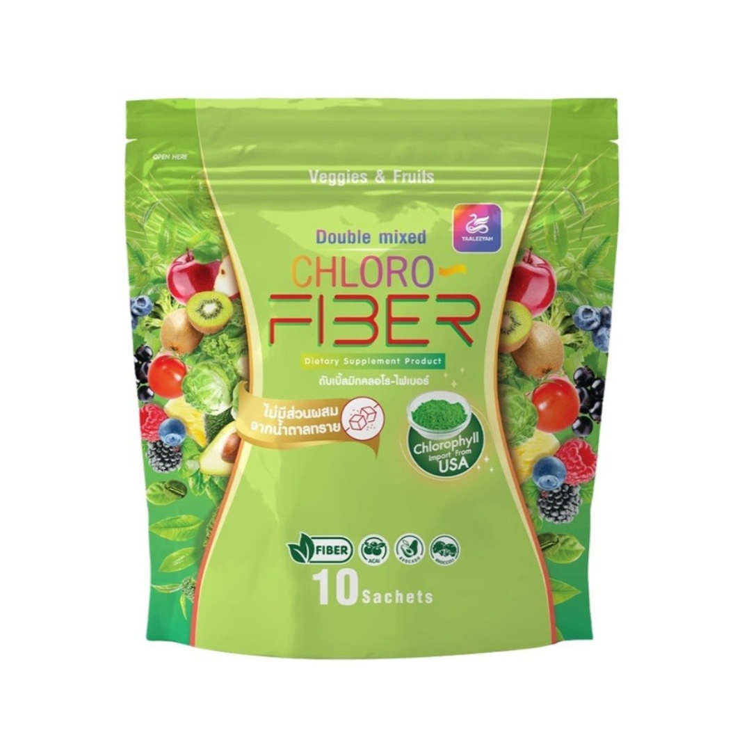 Green cleansing fiber supplement