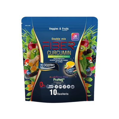 Yaaleeyah Fiber Plus Curcumin supplement sachets