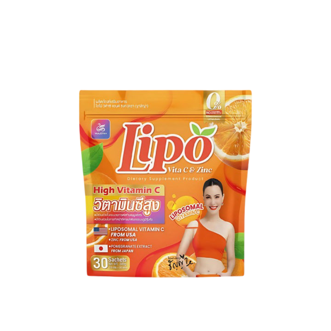 Yaaleeyah Lipo Vita C & Zinc - Thaimegastore Yaaleeyah Lipo Vita C & Zinc - Thaimegastore
