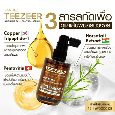 Copper Tripeptide for scalp stimulation