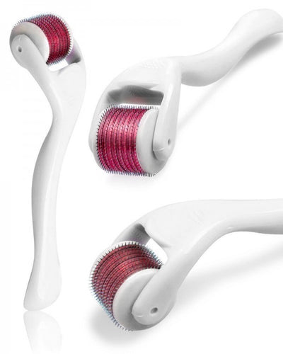 Anti-Aging Microneedle Roller 0.75mm White Premium