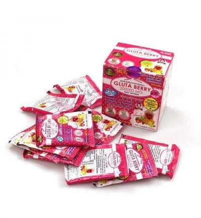 X6 Gluta Berry 200,000mg Skin Whitening and Anti Aging Fast Action (6 Packs)