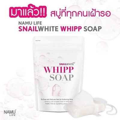 Namu Life SnailWhite Whipp Soap 100g.