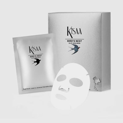 KISAA Bird's nest Silky Skin Mask (10 sheets x 35g)