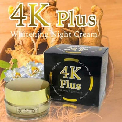 4K Plus nighttime dark spot care cream