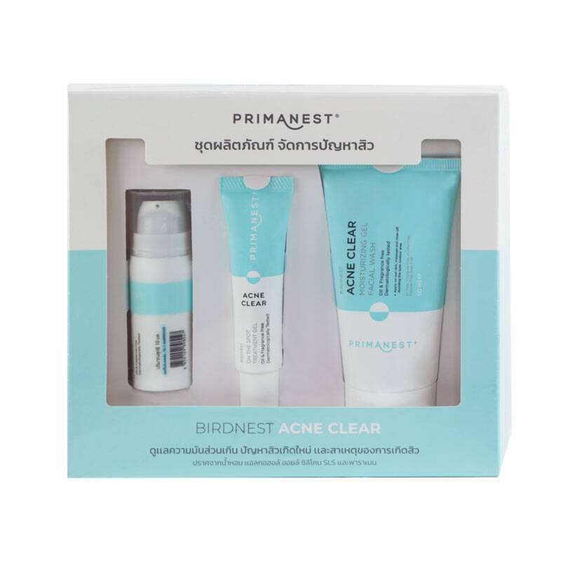 PRIMANEST BIRDNEST ACNE CLEAR SOLUTION SET