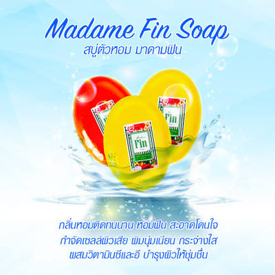 Madame Fin Perfume Pheromone Soap 100g. (6 bars)