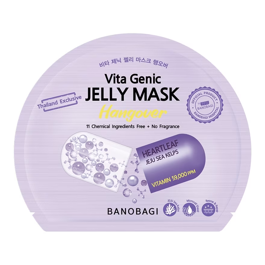 Banobagi Vita Genic Jelly Mask Hangover - Antioxidant-rich sheet mask