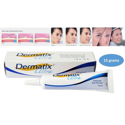 Clinically tested and proven effective Dermatix Ultra Gel for scar treatment