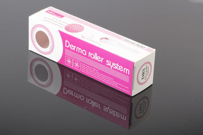 540 Titanium Derma Roller Micro needle dermaroller 0.75mm With Inner protecting case Premium Grade
