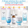 Hira Blue 5 Step solution for Bright and Young Skin (5 Pcs per set)