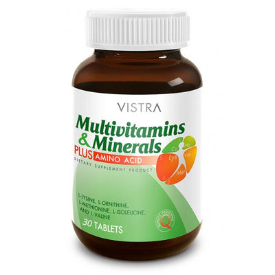 VISTRA Multivitamins & Minerals PLUS AMINO ACID