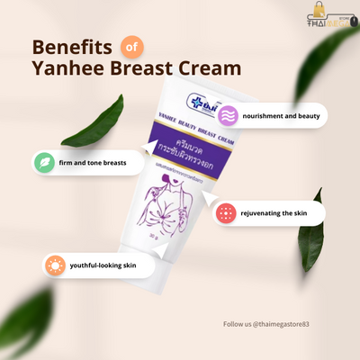 Enhance your bust size naturally with Yanhee Beauty Breast Cream