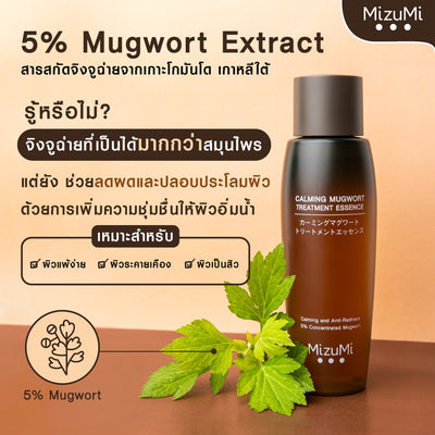 5% mugwort extract skincare