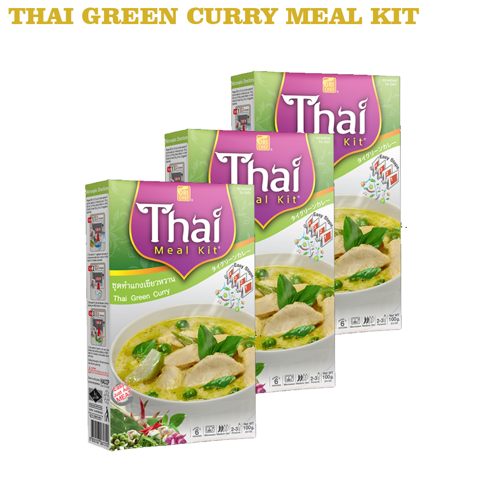 THAI GREEN CURRY MEAL KIT (3 Kits)