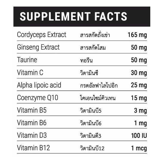 Lavita Activa Premium Dietary supplement - Thaimegastore