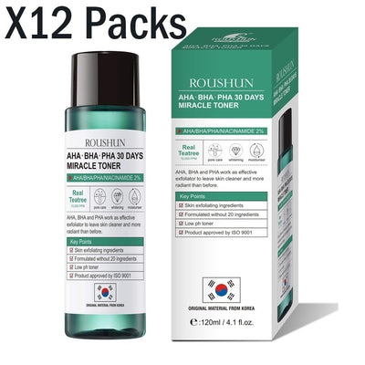 AHA-BHA-PHA 30 Days Miracle Toner 12 Pack