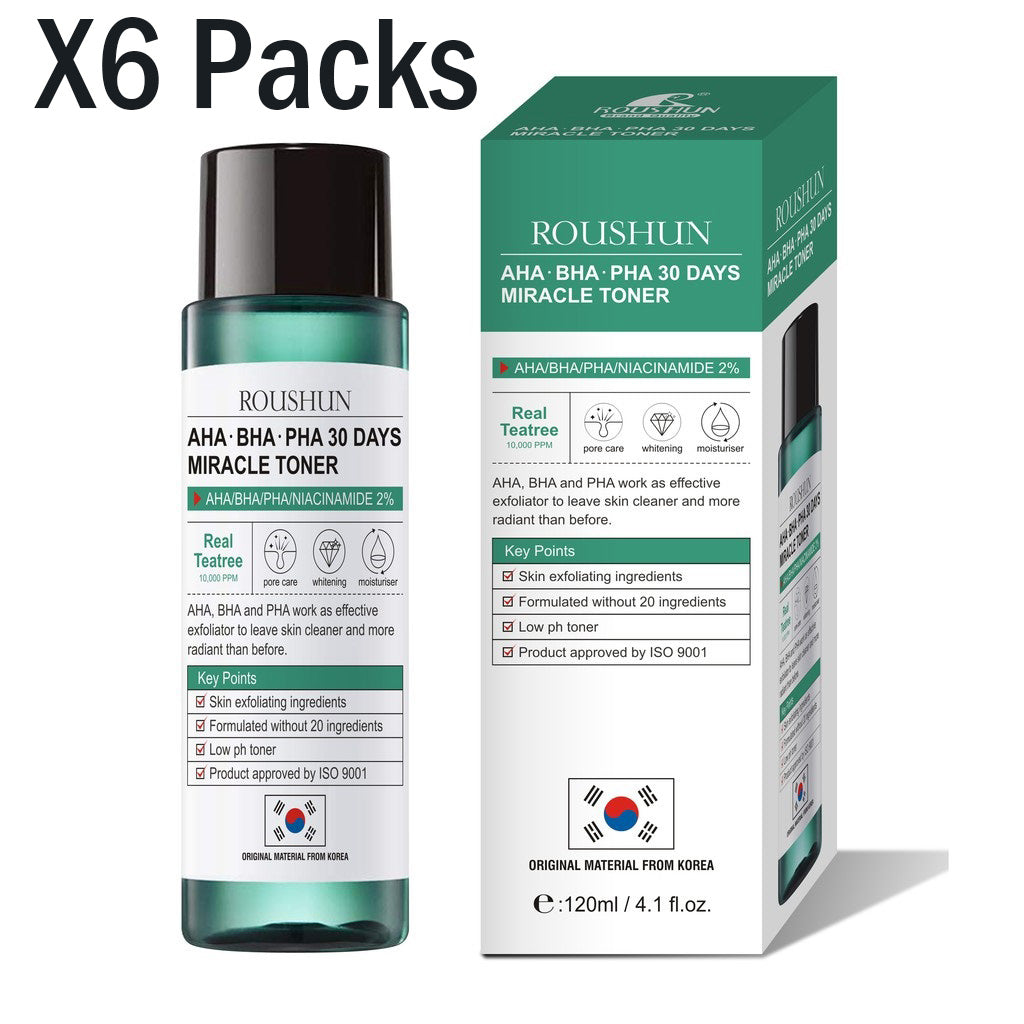 AHA-BHA-PHA 30 Days Miracle Toner 6 Pack