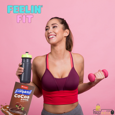 Cocoa drink with pea protein