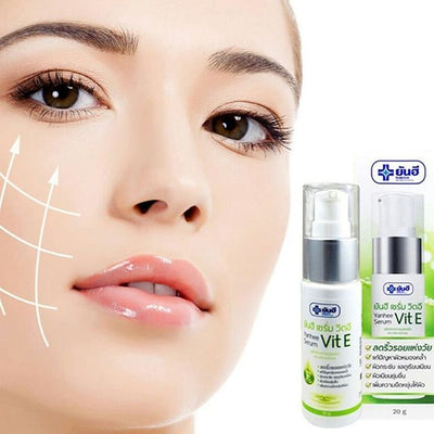 Vitamin E face serum for smooth skin