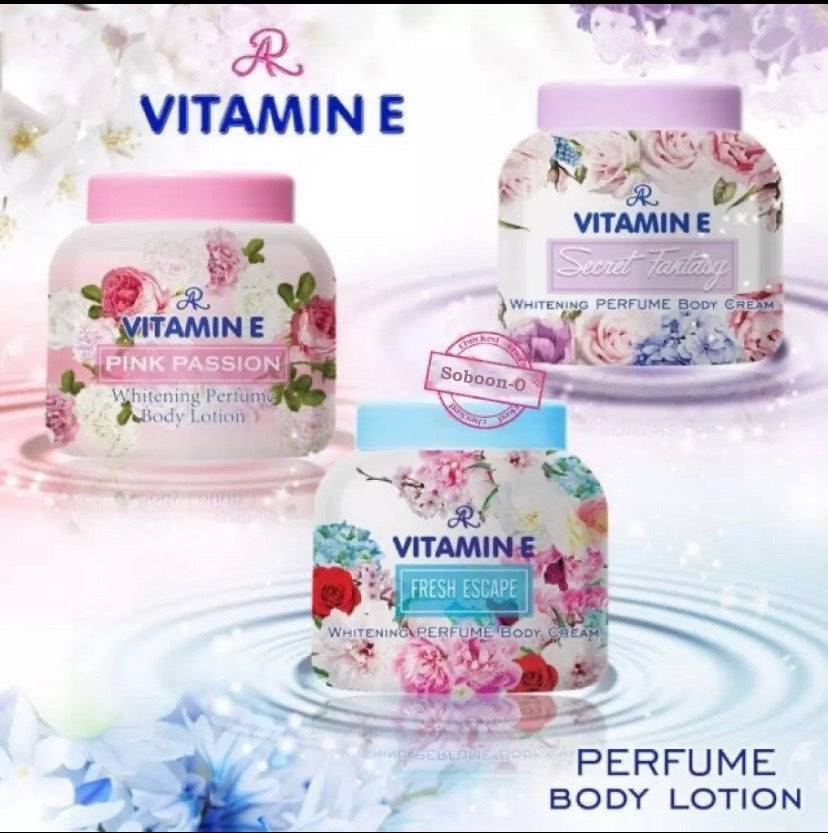 Aron triple vitamin E scented cream set