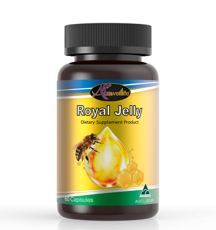 Auswelllife Royal Jelly 60 capsules supplement