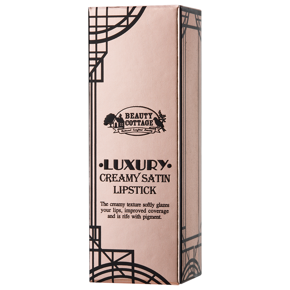 Non-greasy satin lipstick for smooth and hydrated lips